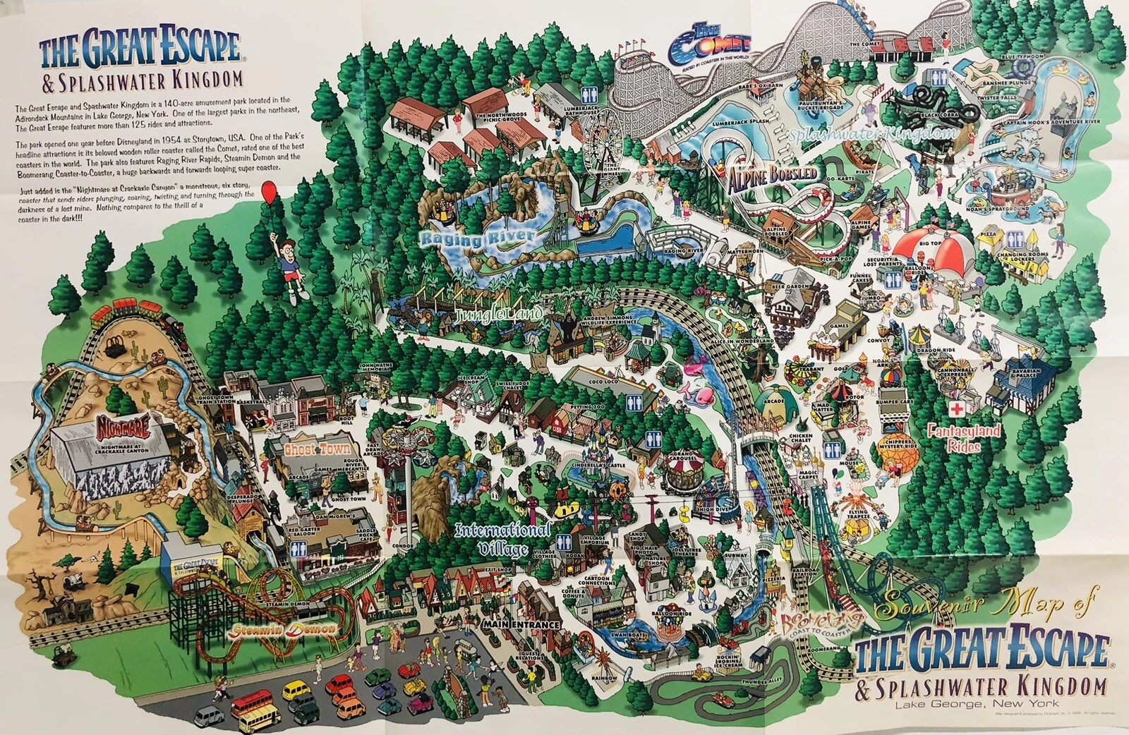 1999 park map