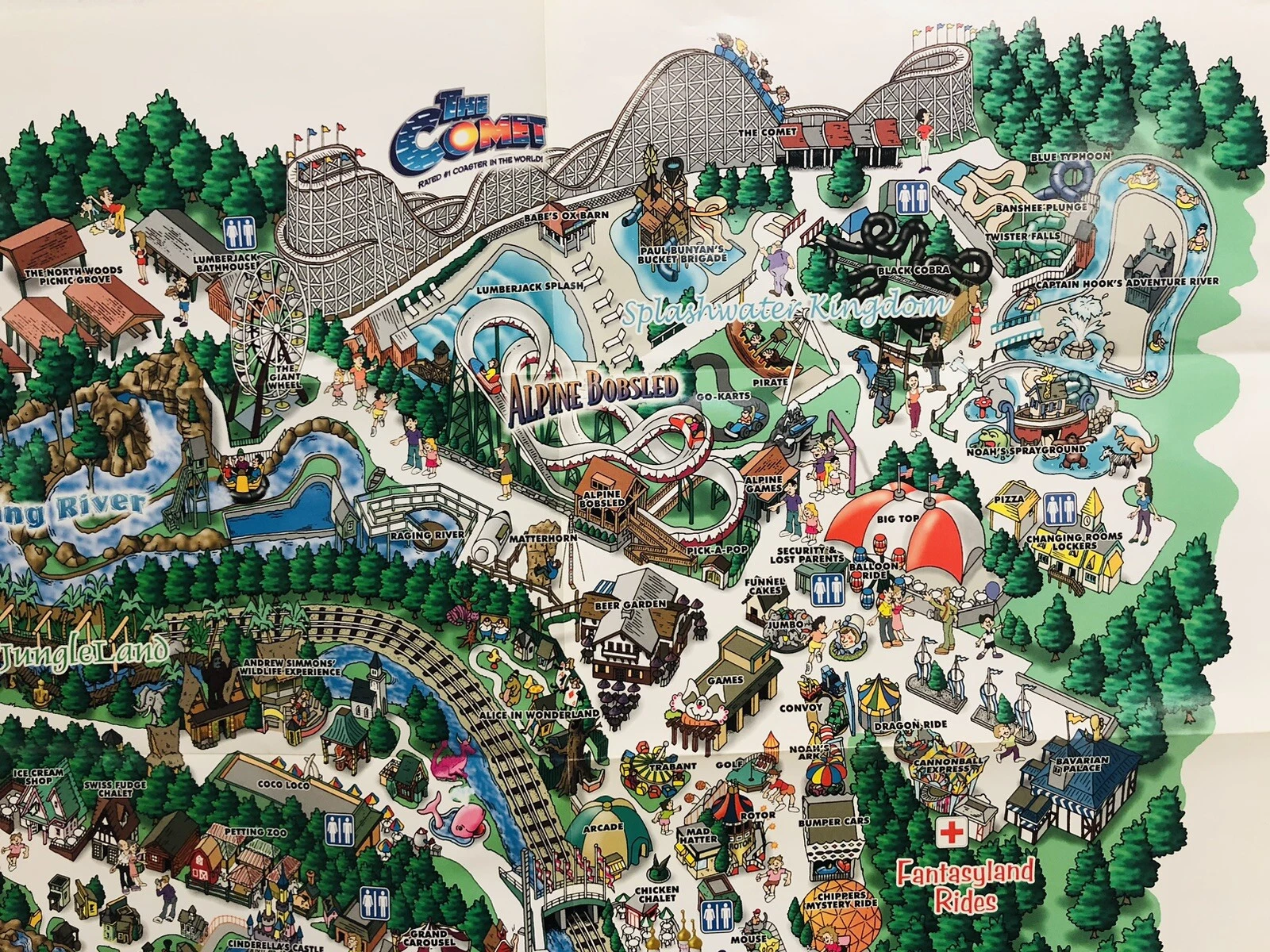 1999 park map