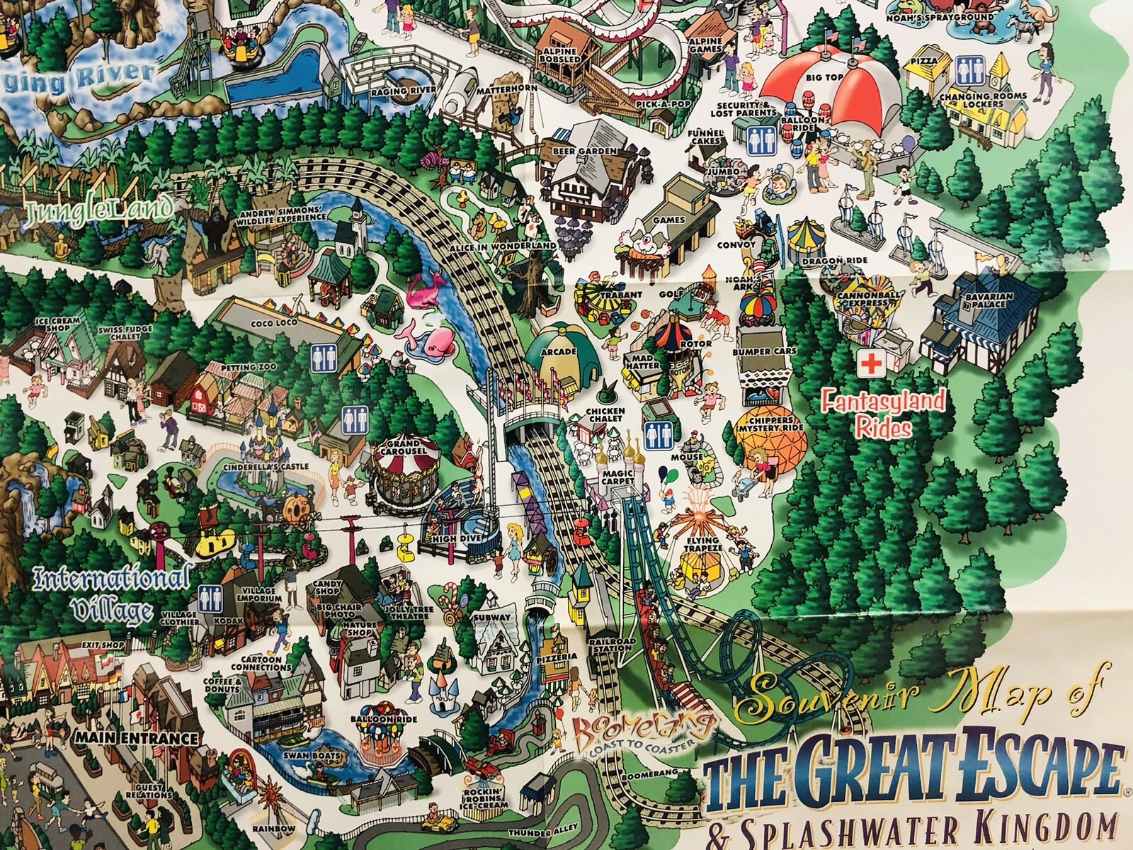 1999 park map