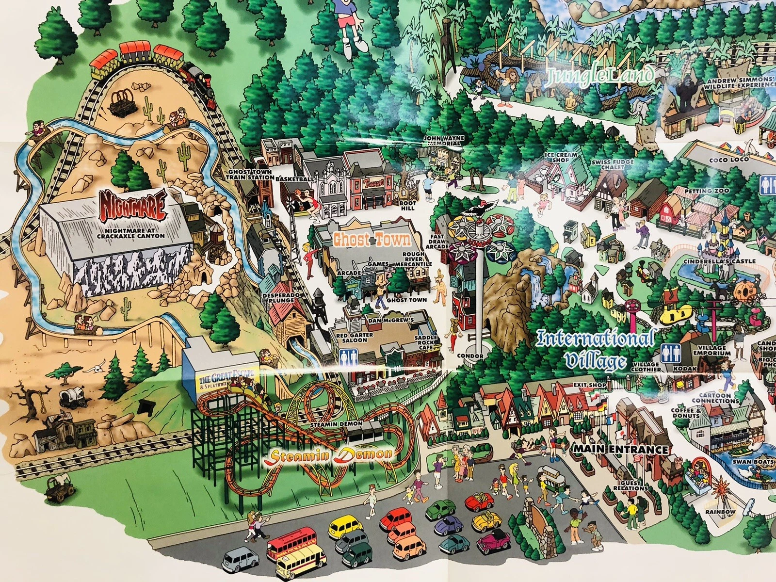 1999 park map