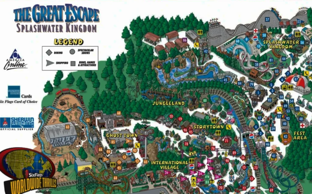 2001 park map