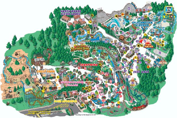 2007 park map