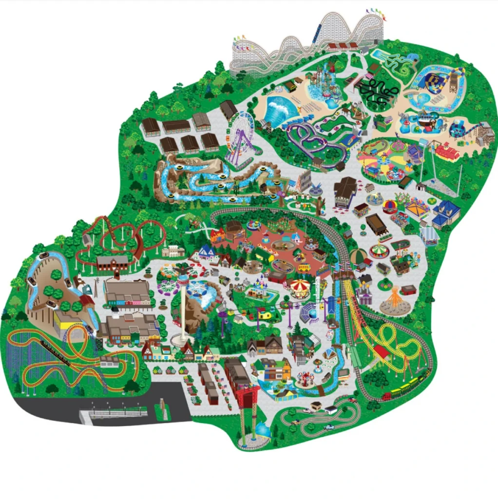 2009 park map
