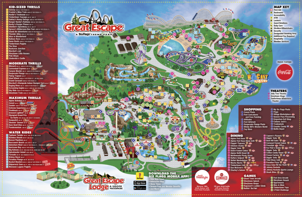 2019 park map