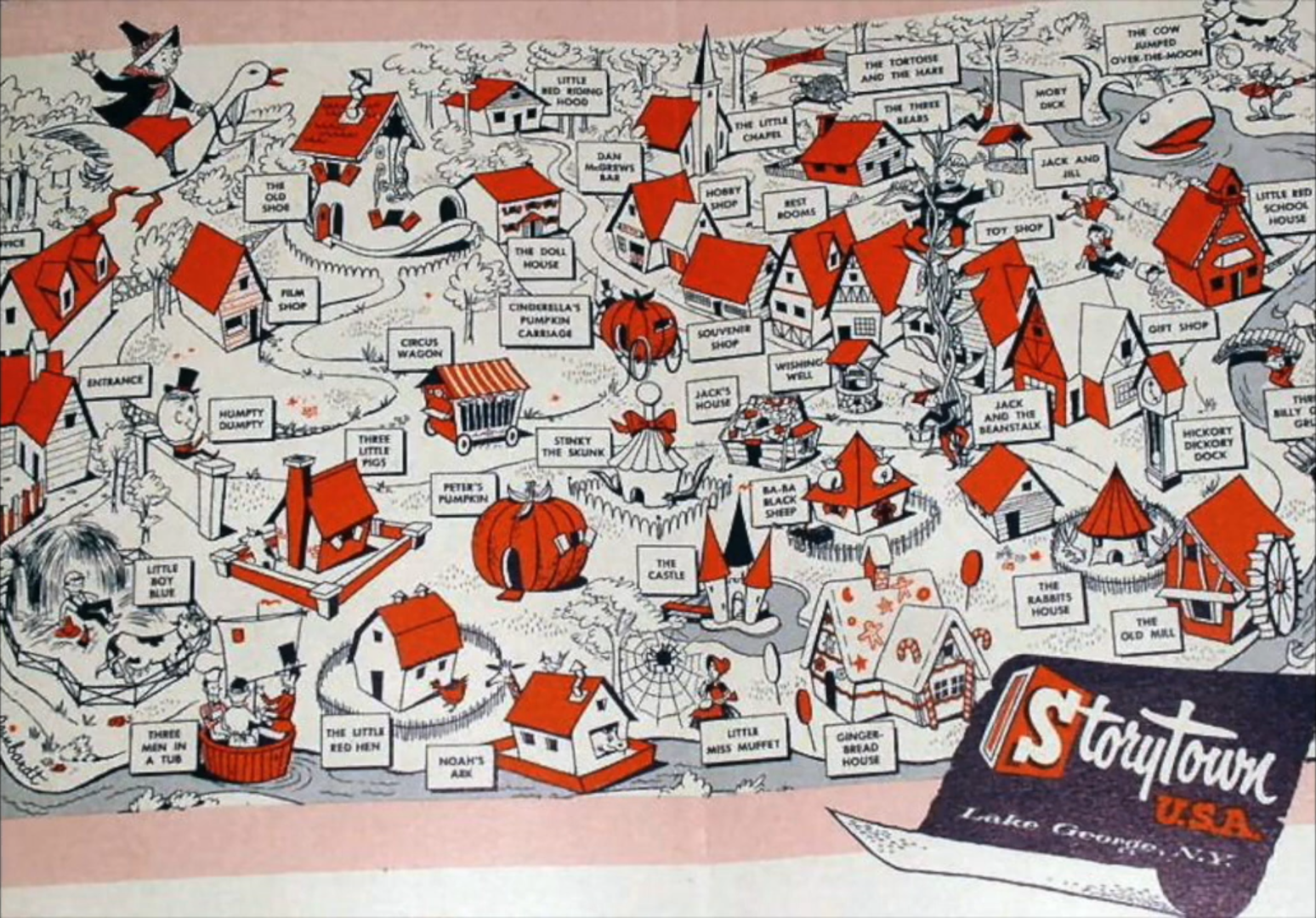 1954 park map