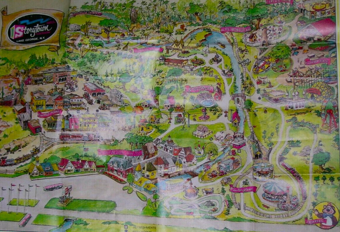 later 1970s park map