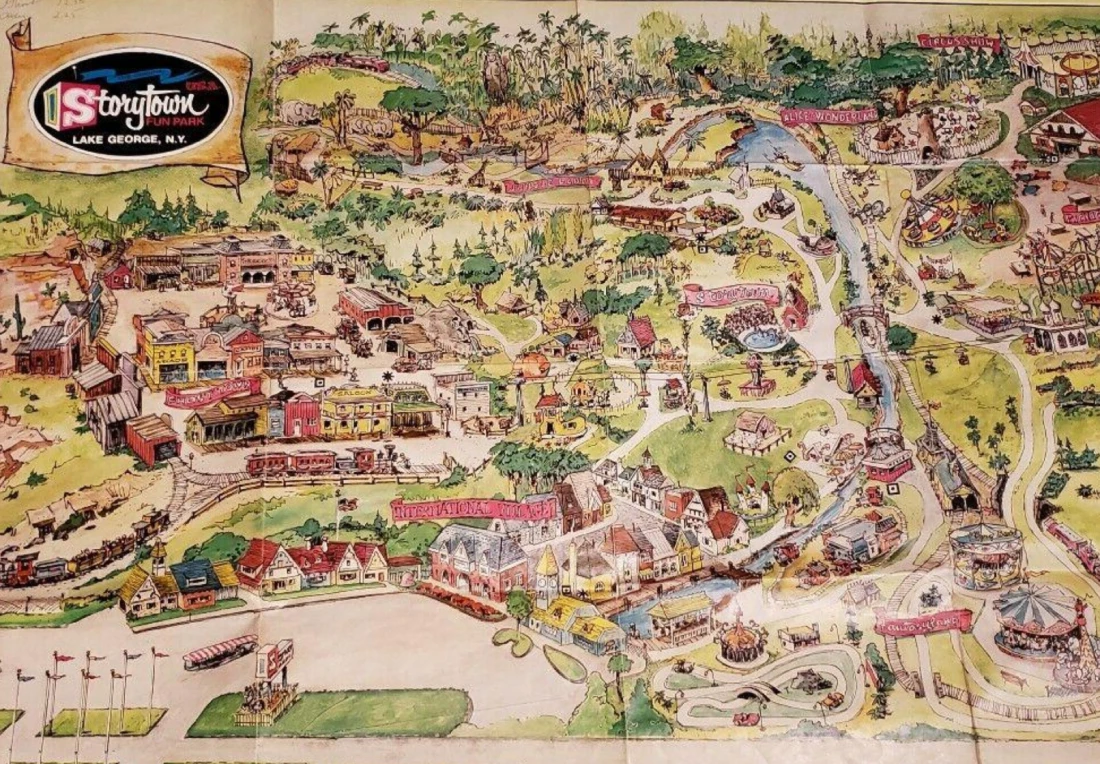 later 1970s park map