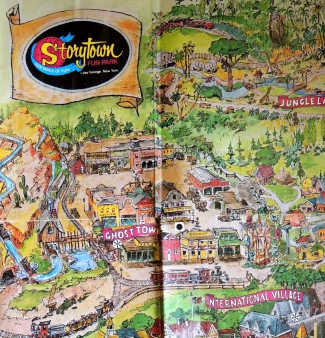 early 1980s park map