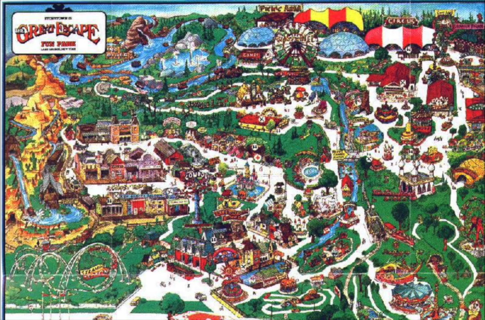1990 park map